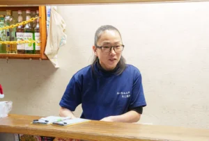 泉佐野市日根野 みーちゃんのたこ焼きの女店長